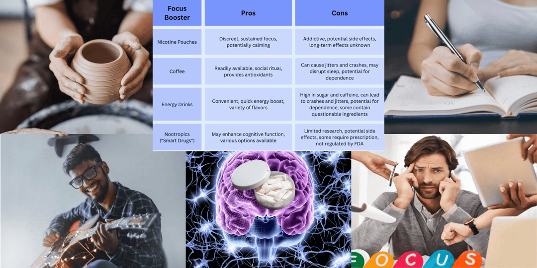 Nicotine & Productivity: Can CHLZ Help You Stay Focused?