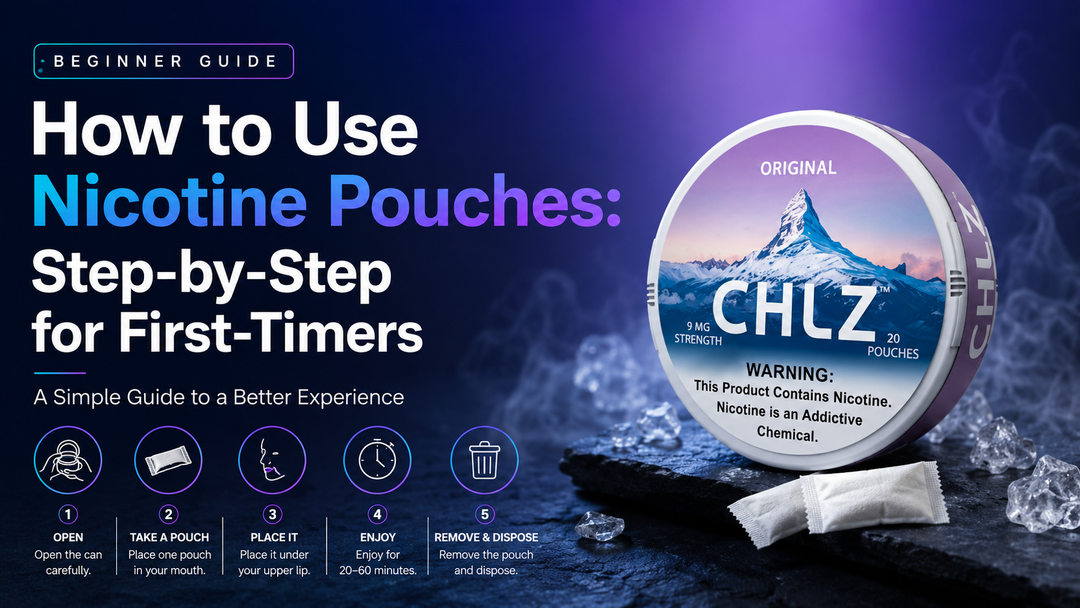 How to Use Nicotine Pouches: Step-by-Step for First-Timers