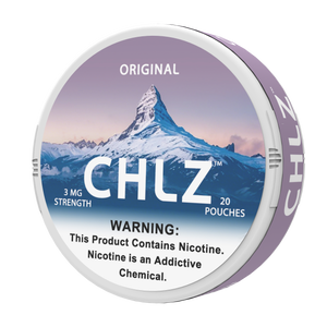3mg: Swiss CHLZ Original nicotine pouches 3mg tobacco-free can