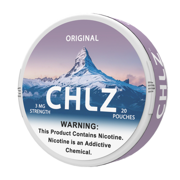 3mg Swiss CHLZ Original nicotine pouches 3mg tobacco-free can