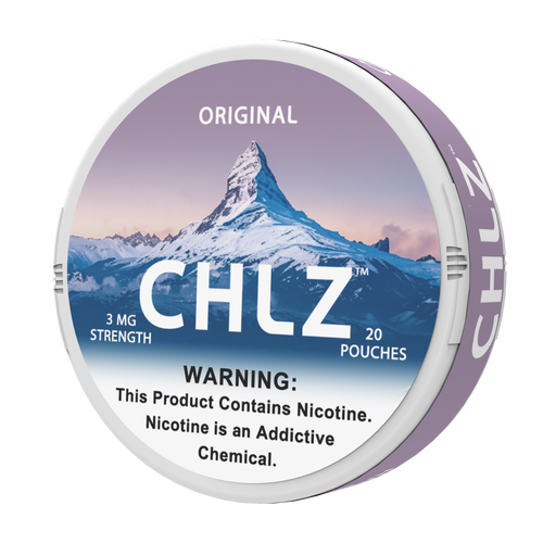3mg Swiss CHLZ Original nicotine pouches 3mg tobacco-free can
